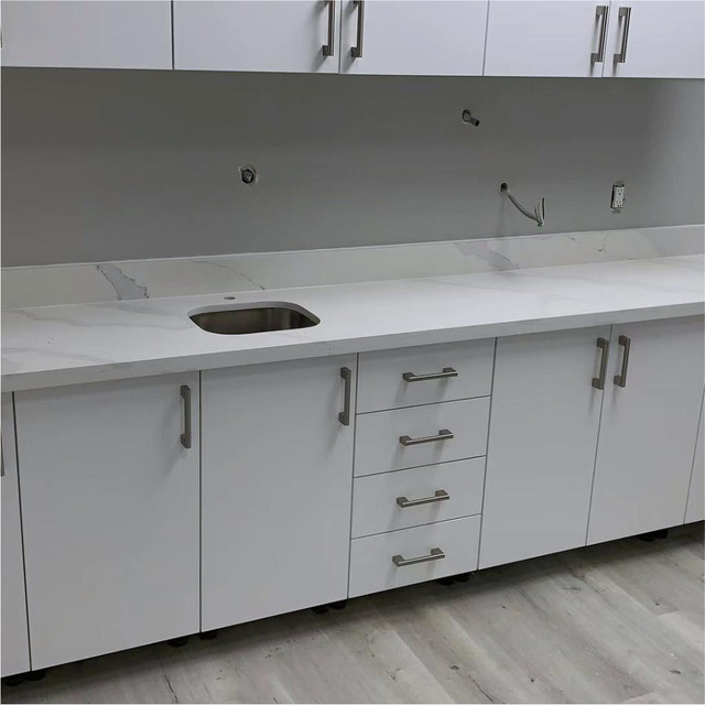 MDF Frame less Kitchen Cabinets in Cabinets & Countertops in Richmond - Image 3