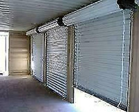 NEW IN STOCK! Brand new white 8 x 8 roll up door great for sheds or garages!!