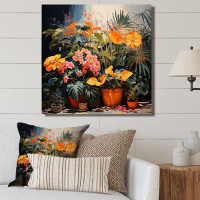 Bay Isle Home™ Vibrant Botanical Plants Symphony I On Canvas Print