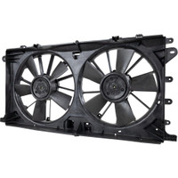 Radiator Condenser Fan Assembly Ford Expedition Max 2018-2021 Dual Fan Assembly Heavy Duty Without Tow Pkg , FO3115224