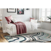 Novogratz Bright Pop Twin Metal Daybed with Trundle