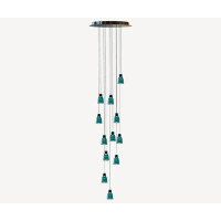Bover Drip 12 - Light Cluster Tiered LED Pendant