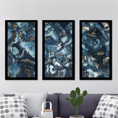 Made in Canada - Picture Perfect International "1 Timothy 1 15 Max" by Mark Lawrence 3 Piece Framed Painting Print Set in Home Décor & Accents