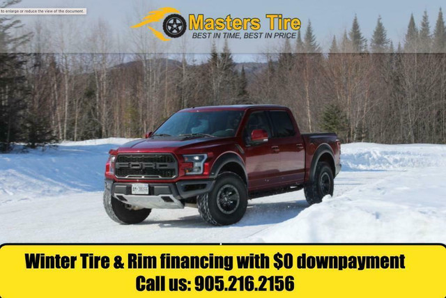Finance Available : Brand New Rims and Tires at Zero Down in Tires & Rims in Timmins - Image 2