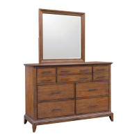 Wildon Home® Shaker Heights 8-Drawer Dresser With Mirror