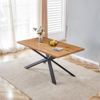 17 Stories Talihina 63" Dining Table