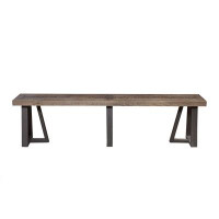 Gracie Oaks Candide Wood Dining Bench