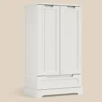 Winston Porter Niyonna 41" Kitchen Pantry Storage Cabinet with Doors and Shelves