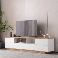 Ebern Designs Modern TV stand for TVs up to 80'' , Media Console