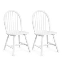 NIHAISHI Wood Dining Chairs, Set of 2
