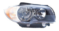 Head Lamp Passenger Side Bmw 1 Series 2008-2011 Halogen High Quality , BM2519118
