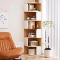 Ebern Designs Corner Bookcase For Home
