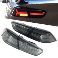 Taillights Assembly Reverse VLAND Dynamic Tail Lights Smoke Lens Fit For Lancer/ X 08-17(NOTAX, FREE SHIPPING NATIONWIDE