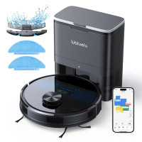 Lubluelu Self-emptying Robot Vacuum And Mop With Lidar Navigation 4500pa Suction Obstacle Avoidance Perfect For Homes Wi
