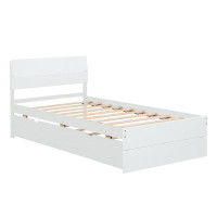 Red Barrel Studio Bed Frame With Twin Trundle