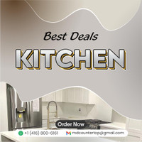 Best Deals on Quartz Countertops and Kitchen Cabinets