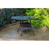 Tortuga Outdoor Sea Pines Glass 4 - Person Chat Table