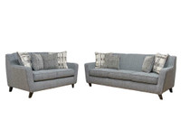Summer Sale!! Gorgeous Design, Alberta Made 2 Pc Sofa +Love seat  Set Blow Out
