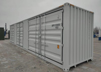 NEW ONE TRIP MULTI 4 DOOR 2 SMALL &amp; 1 LARGE 40 FT STORAGE SEA CONTAINER