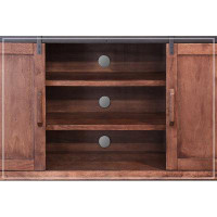 International Furniture Direct Parota Solid Wood 59.75'' W Storage Credenza