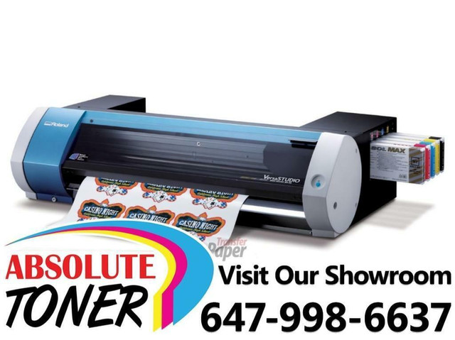 $125/Month Roland VersaStudio BN-20 Desktop Eco-Solvent Inkjet Printer/Cutter - Large Format Printer in Printers, Scanners & Fax - Image 4