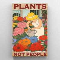 Trinx Kunkle Plants Not People On Canvas Graphic Art