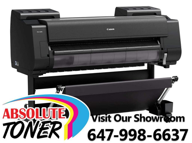 $97.83/month. NEW Canon ImagePROGRAF Pro-4100s 44 inch 8-Color Plotter Large Format Printer 500GB HD Drawing and Signage in Printers, Scanners & Fax in Ontario - Image 2