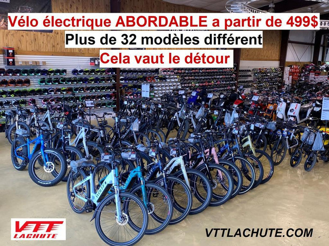 Wow 500$ de rabais sur les vélos électriques dans Vélos électriques  à Gatineau
