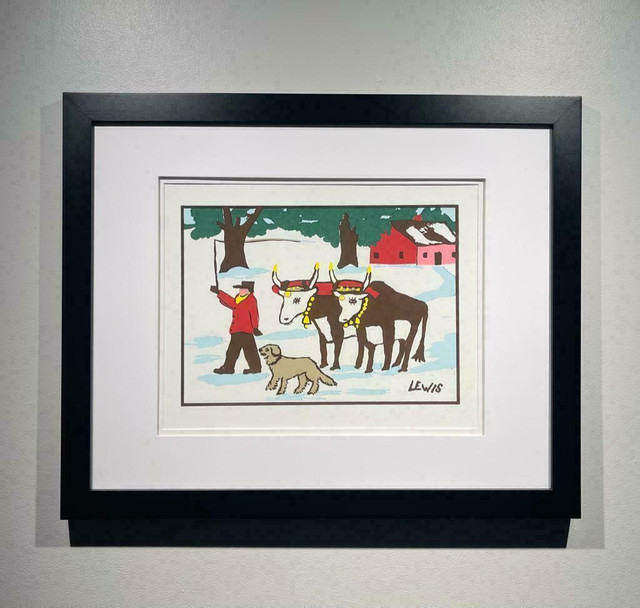 Maud Lewis 1982 Vintage Silk-Screen Prints by Bill Ferguson  - MaudPrints.ca in Arts & Collectibles - Image 4