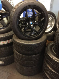 20in FOR BMW USED SUMMER PERFORMANCE PACKAGE 275/40R20 315/35R20 CONTINENTAL EXTREMECONTACT DWS REPLICA RIMS TREAD 95%