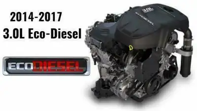 Dodge Ram EcoDiesel engine - brand new