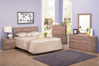 Lord Selkirk Furniture - 258 Series - 6Pc Bovalino Queen  Bedroom Suite in Brown