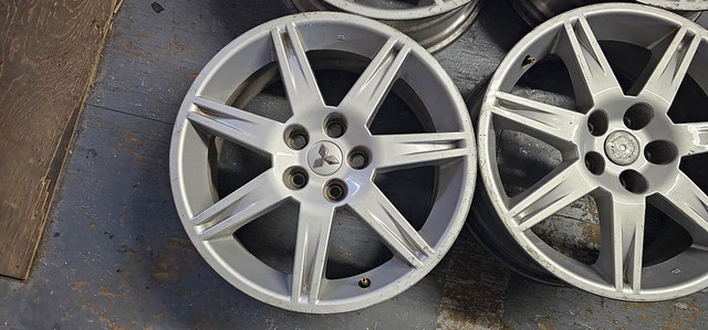 4 mags 18 pouces 5x114.3 original mitsubishi in Tires & Rims in Greater Montréal - Image 4