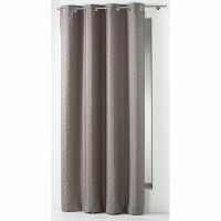 Evideco Lineo Luxury Textured Window Curtain Panel with Stripes, Perfect for Living Spaces, 102 x 55 -1 pc