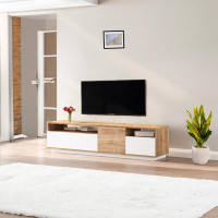 Latitude Run® Athlantic Pine White TV Stand