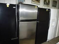 This SATURDAY 10am to 3pm - CLEAROUT on WHITE - BLACK - STAINLESS  FRIDGE -  Fridges $270 to $900  *  9263 - 50 Street