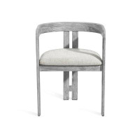Interlude Arm Chair in Grey
