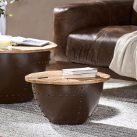 Williston Forge Kayden Solid End Table with Storage - 77% Off