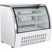 Brand New Curved Glass 47 Refrigerated Deli Case