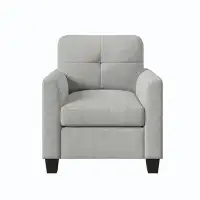Latitude Run® Modern Accent Chair Tufted Back Armchair