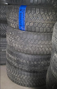 USED SET OF WINTER GISLAVED 205/55R16 95% TREAD WITH INSTALL