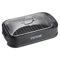 VEVOR VEVOR Smokeless Indoor BBQ Grill 110sq.in 1500W Nonstick Surface Smoke Extractor