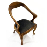 Arditi Collection Matera Arm Chair in Brown/Black