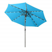Arlmont & Co. Roderic 106.3'' Lighted Market Umbrella