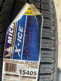 FOUR NEW 225 / 55 R17 MICHELIN XICE XI3 TIRES -- SALE SALE
