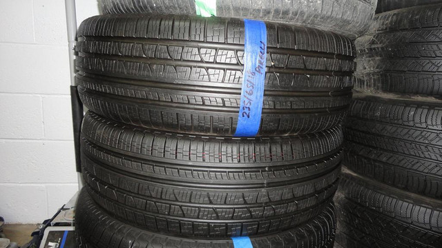235 65 17 2 Pirelli Scorpion Used A/S Tires With 95% Tread Left in Tires & Rims in Barrie