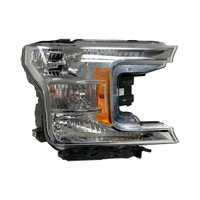 Head Lamp Passenger Side Ford F150 2018-2020 Halogen Without Sport Pkg Economy Quality , FO2519145U