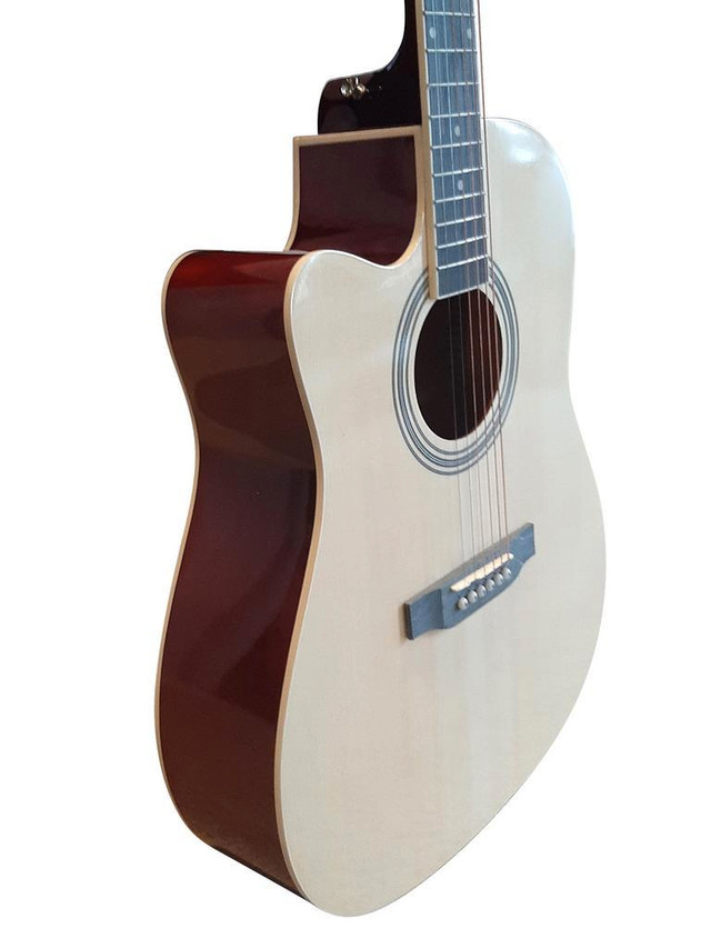 Spear & Shield SPS338LF: Left-Handed 41-Inch Acoustic Guitar for Beginners, Students, and Intermediate Players - Full-S in Guitars - Image 2