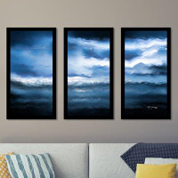 Picture Perfect International "Colossians 2 8 Max" by Mark Lawrence 3 Piece Framed Painting Print Set
