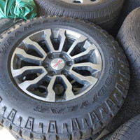 FOR SALE 2023 Chev / GMC Goodyear Duratrac tires alloy wheels